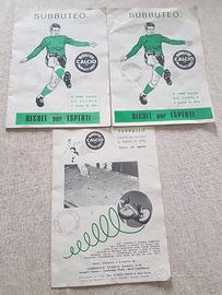 Subbuteo manuali regole per esperti anni 70.