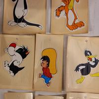 Adesivi Vintage ( Cartoons anni 70' ) originali 