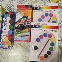 Acquerelli in confezione originale 