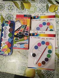 Acquerelli in confezione originale 