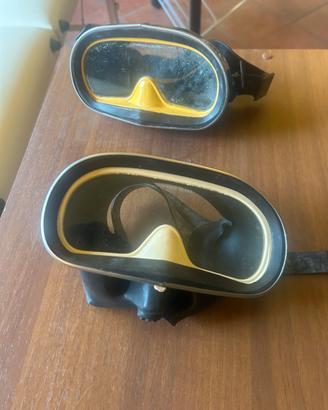 2 Maschere Sub Tigullio Marina - Anni 70