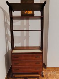 Libreria Scrittoio Vintage Anni 60- Mid Century Mo