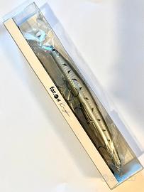 Long jerk argento/nero 18cm - 23gr