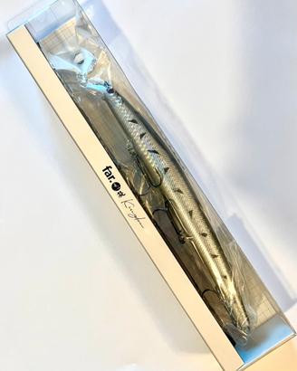 Long jerk argento/nero 18cm - 23gr