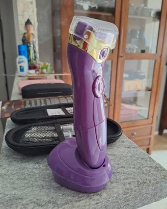 DEPILATORE DONNA/UOMO SENZAFILI NUOVO RICARICABILE