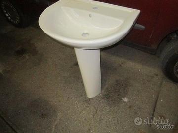 LAVABO-DA BAGNO-IDEAL-STANDARD-MOD-TESI +PIEDE