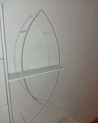 Mensola da muro a forma di pesce