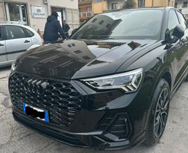 Audi q3 sportback 2019 nero black tetto navi led