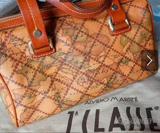 Alviero Martini Prima Classe, bauletto stampa GEO