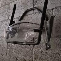 Porta bici da muro pieghevole