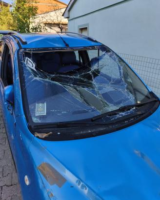 Chevrolet matiz incidentata