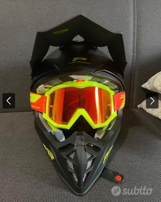 Casco motocross