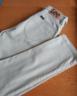 jeans beige Lee