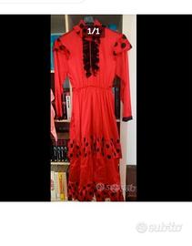 VESTITO DI CARNEVALE DA BALLERINA SPAGNOLA