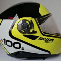 Casco Nolan N 100-5Plus e Interfono Sena 3S plus