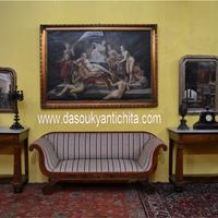 Coppia di antiche console stile Neoclassico