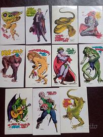Adesivi Guido Buzzelli horror fumetti