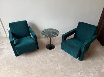 CASSINA poltrona UTRECH in turchese