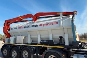 SEM. CISTERNA/BOTTE con braccio per pompaggio