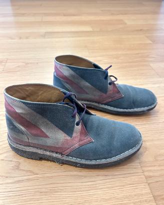 Clarks desert boot Donna bandiera Inghilterra