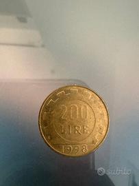 Moneta da collezione 200 Lire