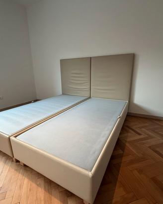 Letto matrimoniale contentitore