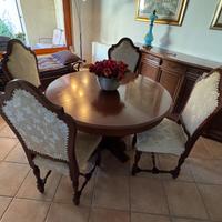 Soggiorno stile spagnolo in legno massello