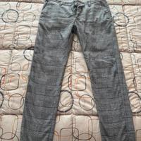 Pantaloni Barbuti  tg 50 grigi a quadri