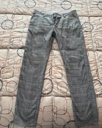 Pantaloni Barbuti  tg 50 grigi a quadri