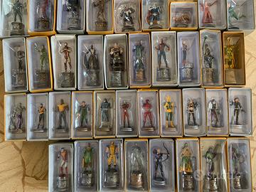 38 statuette Marvel - Collezione scacchi