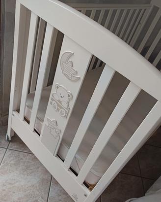 culla lettino materasso bambini 