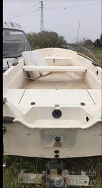 barca motore e carrello 