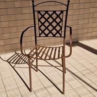 Sedie giardino in ferro