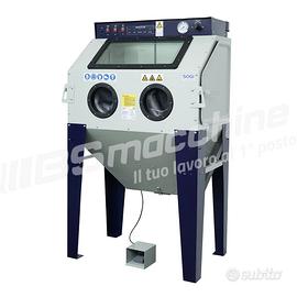 Sabbiatrice cabinata con aspiratore SOGI S-100