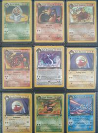 Carte Pokemon Team Rocket