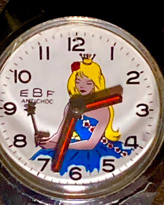 Orologio Disney principessa con Bacchetta rotante