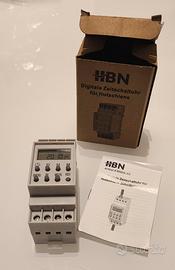 TEMPORIZZATORE / TIMER HBN BNDS X2 PER GUIDA DIN