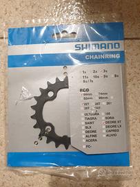 Corone Shimano 9v 22 e 32 denti int. 64 mm