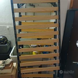 4 reti singole con doghe in legno