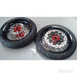 KIT CERCHI MOTARD 17"