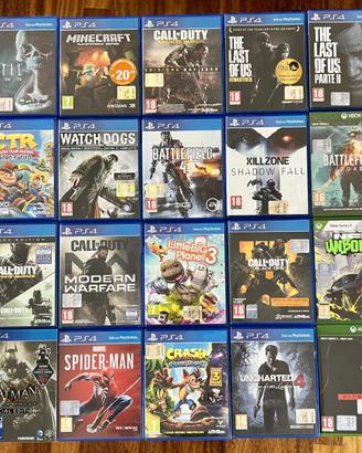 Giochi PS4/Xbox da 5€ - Singoli, lotti o blocco