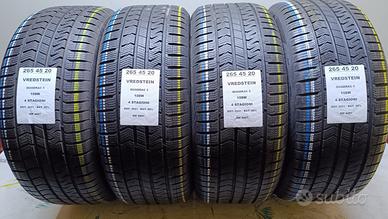 4 GOMME 265 45 20 VREDSTEIN 4 STAGIONI RIF4457