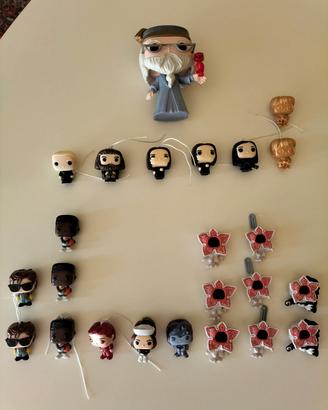 Mini Funko Pop e Funko Pop Stranger Things e HP