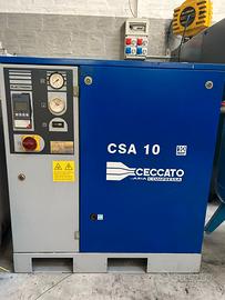 Compressore a vite Ceccato completo