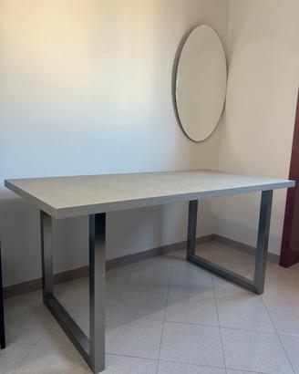 Tavolo da pranzo con gambe a U 8x4