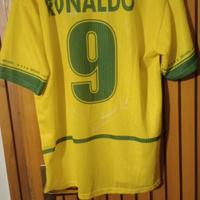 maglia calcio Brasile N 9 Ronaldo XL no store 