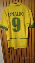 maglia calcio Brasile N 9 Ronaldo XL no store 