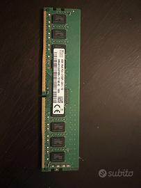 RAM DDR4  2133 4GB SK Hynix UDIMM HMA451U6AFR8N