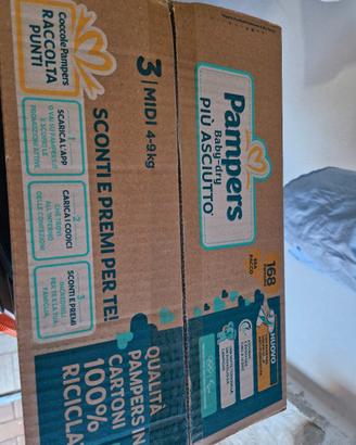 pannolini pampers baby dry misura 3