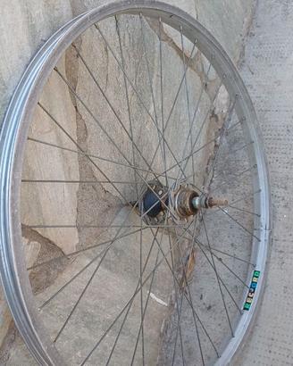 1 cerchio posteriore per bici mountain bike 26” po
